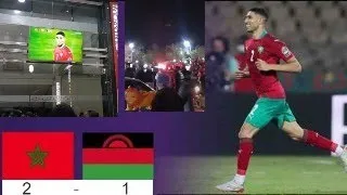 Miniature : "أجواء تشجيع المنتخب المغربي و الفرحة بهدف أشرف حكيمي "