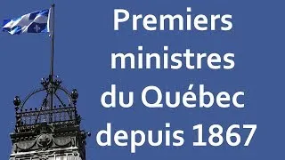 Miniature : Chronologie des Premiers Ministres du Québec depuis 1867