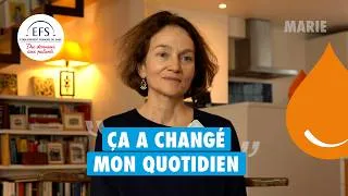 Miniature : Marie vit grâce aux dons de plasma