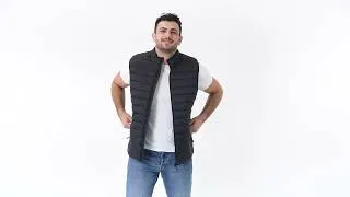 Miniature : LABEL BLOUSE Gilet de travail homme style doudoune sans manche (existe version femme)