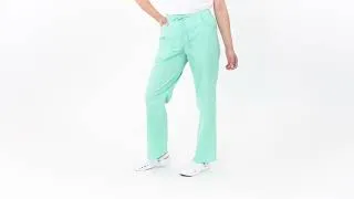 Miniature : Pantalon de travail Homme Femme avec cordon Santé Médical Cuisine Label blouse