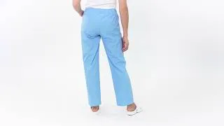 Miniature : Pantalon de travail Homme Femme avec cordon Santé Médical Cuisine Label blouse