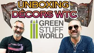 Miniature : Unboxing Green Stuff World : décors WTC pliables prépeints !