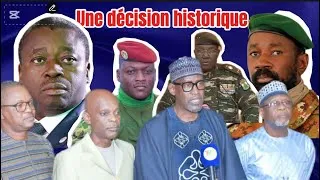 Miniature : Décision historique des ministres de l’AES à Lomé #AES #Afrique #Lomé