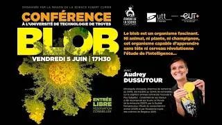 Miniature : Le Blob - conférence d'Audrey Dussutour (CNRS) à l'Université de Technologie de Troyes