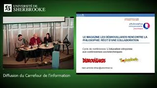 Miniature : Le magazine les débrouillards rencontre la philosophie: récit d'une collaboration