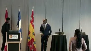Miniature : Présentation de l'ALIÉS, de la Chaire publique et en enjeux du colloque.