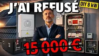 Miniature : 🤯 J'Installe un Système Solaire Deye 8kW G05 pour 5 322€ (Économie 10 000€ !) 💸