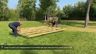 Miniature : Fondation en kit | Chalet en Bois