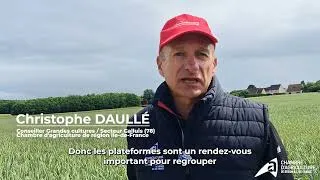 Miniature : Plateforme d'expérimentation en grandes cultures à Richebourg (78) le 2 juin 2026