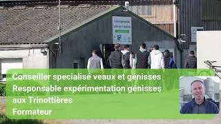 Miniature : [Métiers Chambre d'agriculture] Expérimentateur génisses et formateur de différents publics