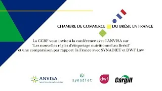 Miniature : Conférence ANVISA - Les nouvelles règles d'étiquetage nutritionnel au Brésil