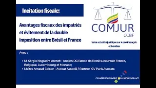 Miniature : Avantages fiscaux  des impatriés et évitement de la double imposition entre Brésil et France
