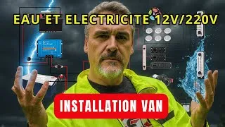 Miniature : 🔧⚡ Eau & Électricité 12V/220V dans ton van 🚐💧 – Installation complète, simple & fiable !