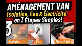 Miniature : AMÉNAGEMENT VAN : Isolation plancher , Eau & Électricité en 3 étapes SIMPLES !