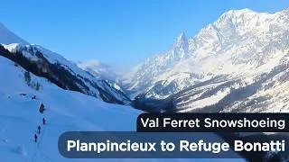 Miniature : Val Ferret and Refuge Bonatti Snowshoeing with Kids