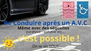Miniature : Après un A.V.C on peut reconduire ! Je t'explique tout + démonstration