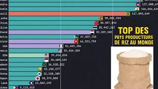 Miniature : 🌾 Top 20 des pays producteurs de riz au monde (1990–2025) 📊| Évolution Incroyable en 35 Ans ! 📈