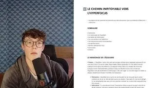 Miniature : Comment rester concentré +12 heures par jour (guide complet)