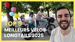 Miniature : Les 5 MEILLEURS VÉLOS LONGTAILS ÉLECTRIQUES 2026