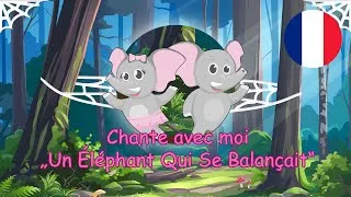 Miniature : "Un Éléphant Qui Se Balançait" comptine   Chante avec moi   Chante avec Paroles