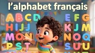 Miniature : Alphabet français, apprendre le français, Petite comptine pour enfant avec dessins animés