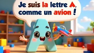 Miniature : Alaphabet lore français, frensh alphabet, learn frensh singing, Chansons pour apprendre le français
