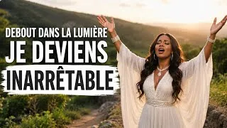 Miniature :  DEBOUT DANS LA LUMIÈRE ✨ JE DEVIENS INARRÊTABLE 🔥 | Chant de Victoire Puissant