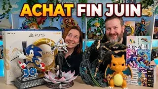 Miniature : ACHATS FIN JUIN