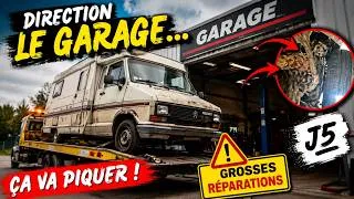 Miniature : Notre vieux J5 cache un énorme problème…#CampingCar #PeugeotJ5   #Mécanique #Nomade #CharenteNomade
