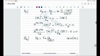 Miniature : Correction Concours ENSCK 2026 Physique CHIMIE | Solution complète
