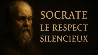 Miniature : LE POUVOIR SILENCIEUX DE SOCRATE : (attire le respect sans parler).