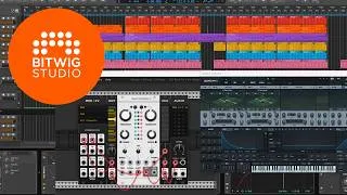 Miniature : New track made in Bitwig Studio 6 with VCV Rack and Serum 2 (DAW raw preview)