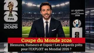 Miniature : ⚠️ Panique avant le Portugal ! Blessures, rumeurs et incroyable espoir des Léopards