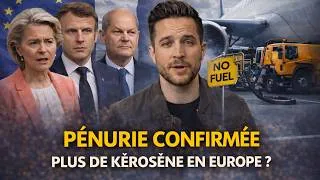 Miniature : L'UE Vient de Reconnaître la Pénurie —Plus de Kérosène en Europe d'ici Mai