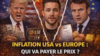 Miniature : Inflation USA vs Europe : qui va payer le prix ? — les 4 mécanismes expliqués