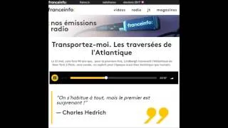Miniature : 19.05.17 - France Info  - 17/20 Week end - Chronique Transports