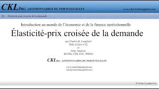 Miniature : The CKL Times #181 - Élasticité-prix croisée