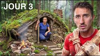 Miniature : 72H en forêt pour construire le meilleur abri possible (sans expérience)