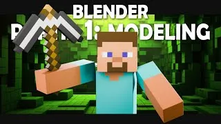 Miniature : Tuto Blender: Crée ton premier personnage Minecraft avec Blender - Partie 1, Modélisation
