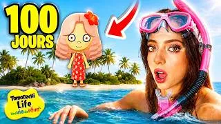 Miniature : J’AI SURVÉCU 100 JOURS dans TOMODACHI LIFE ! 😰