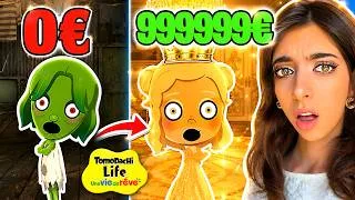 Miniature : J’AI DÉPENSÉ 0€ VS 999 999 999€ DANS TOMODACHI LIFE ! 💸