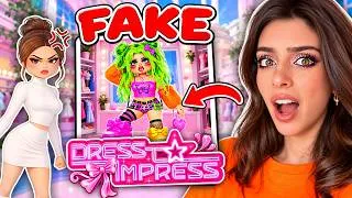 Miniature : J'AI JOUÉ au FAKE DRESS TO IMPRESS !