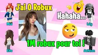 Miniature : HISTOIRE ROBLOX | Elle m’a traité de Bacon pauvre… maintenant, elle le regrette 😭