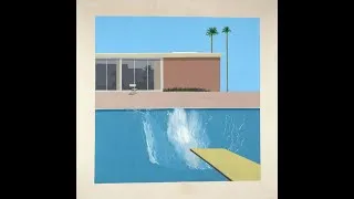 Miniature : "A Bigger Splash" 🌊 de David Hockney - Explication