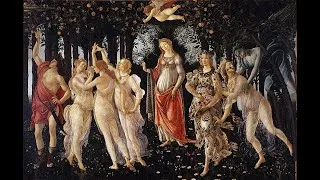 Miniature : Le Printemps de Sandro Botticelli