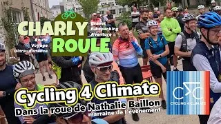 Miniature : Cycling 4 Climate 100km pour le climat, dans la roue de Nathalie Baillon
