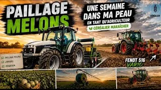 Miniature : On prépare les terres pour les melons ,🍈🍈