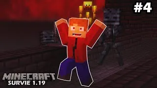 Miniature : Le Nether c'est très Dangereux ! | Minecraft Survie Solo #4
