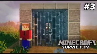 Miniature : J'ai forcé les villageois de mon village a travailler pour moi... | Minecraft survie solo #3